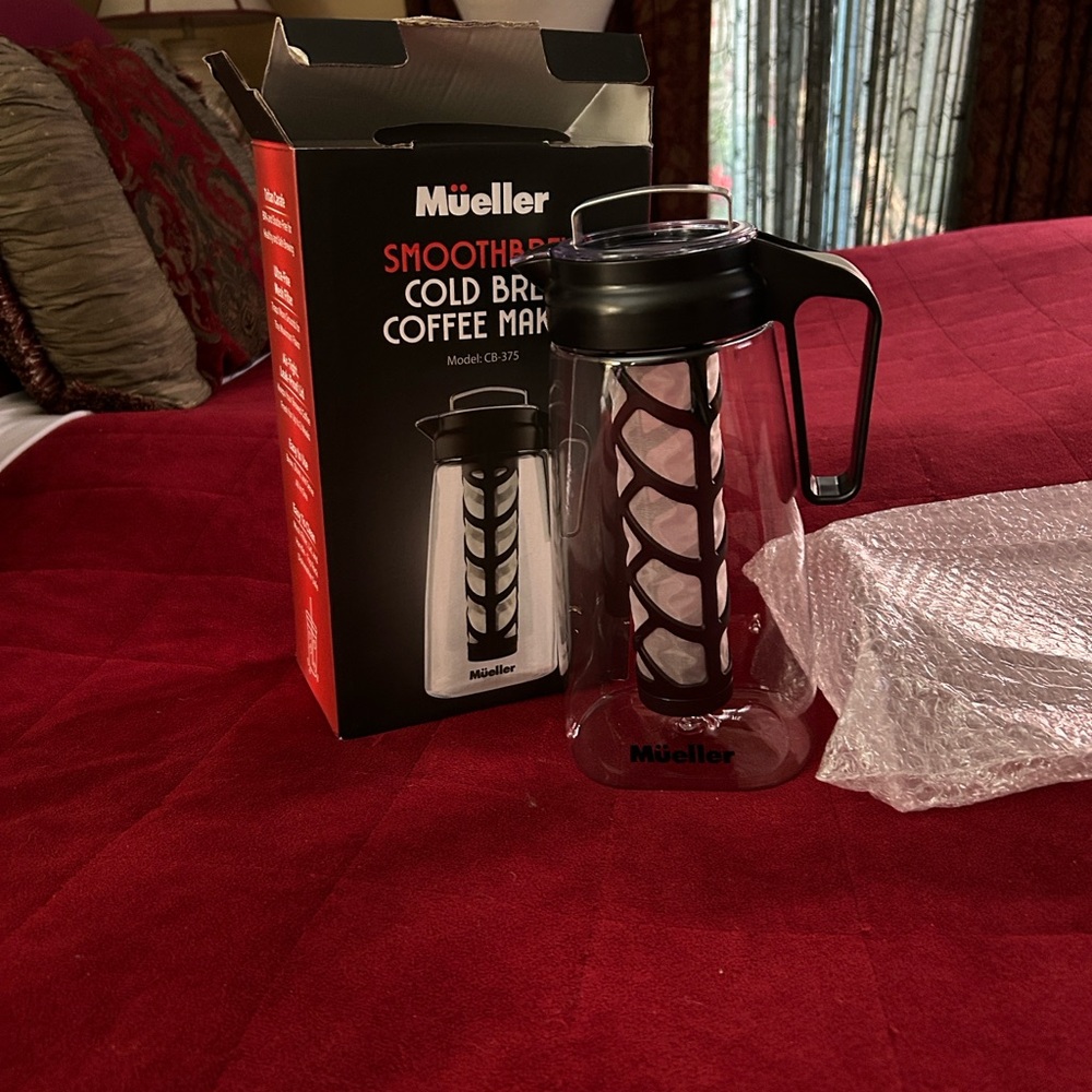 Mueller Black Cold Brew Coffee Maker